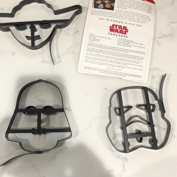 Williams Sonoma Star Wars Molds for Pancakes. 3 of them in bag. - Picture 1 of 2